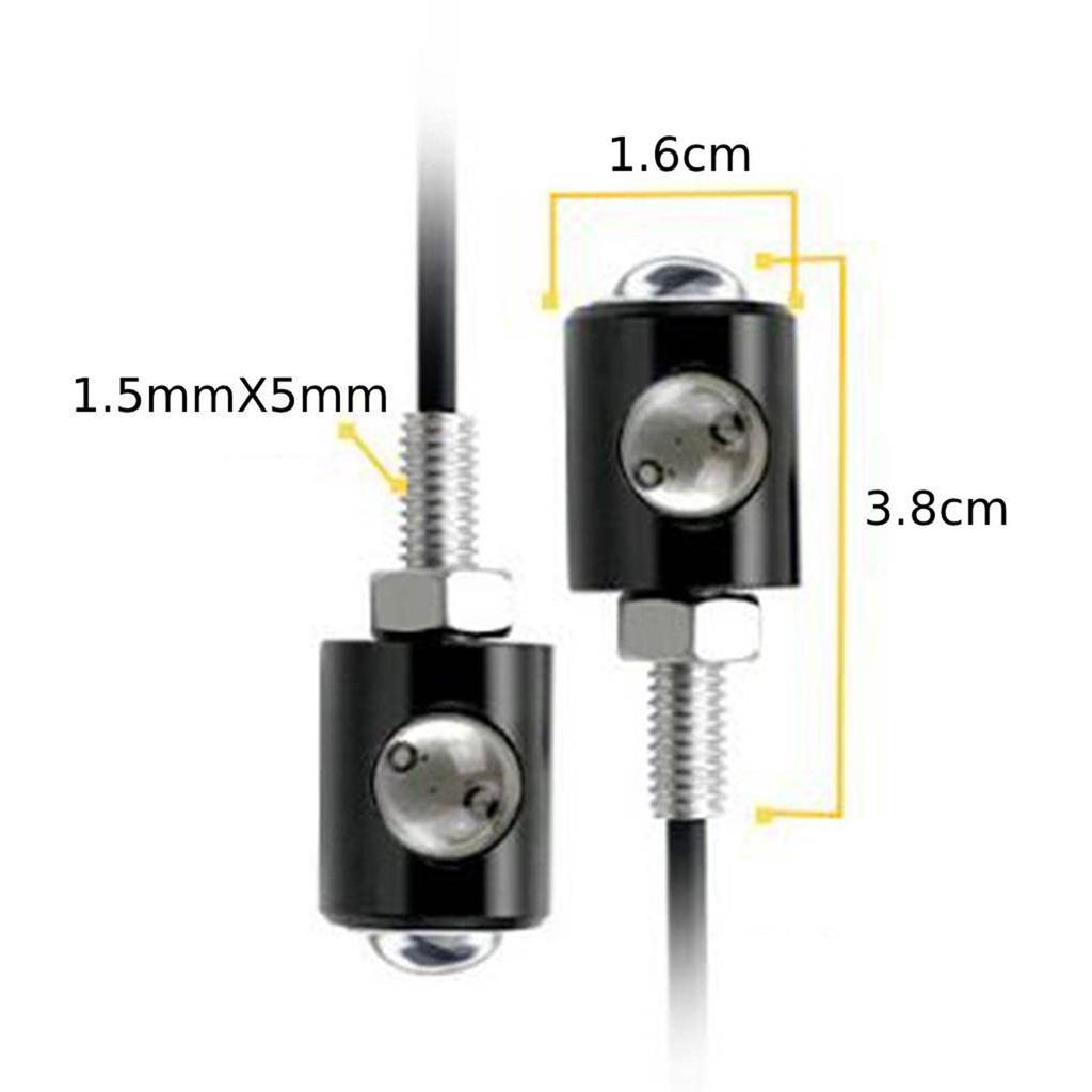 B Blesiya Amber Turn Signal Turn Signal for Motorcycles Easy Installation