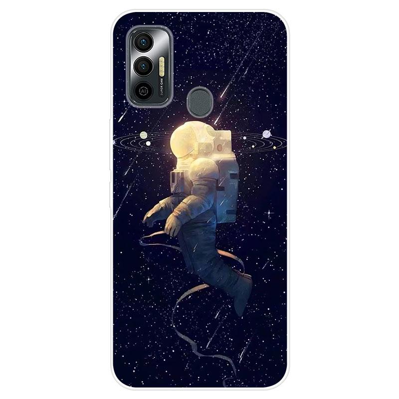 Чехол для Tecno Spark 7, мягкий силиконовый чехол для Tecno Spark 5, окрашенная задняя крышка из ТПУ