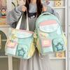 Schoolbag New high-value backpack ins Sweet plaid make-up bag Lightweight travel backpack Middle and high school student schoolbag