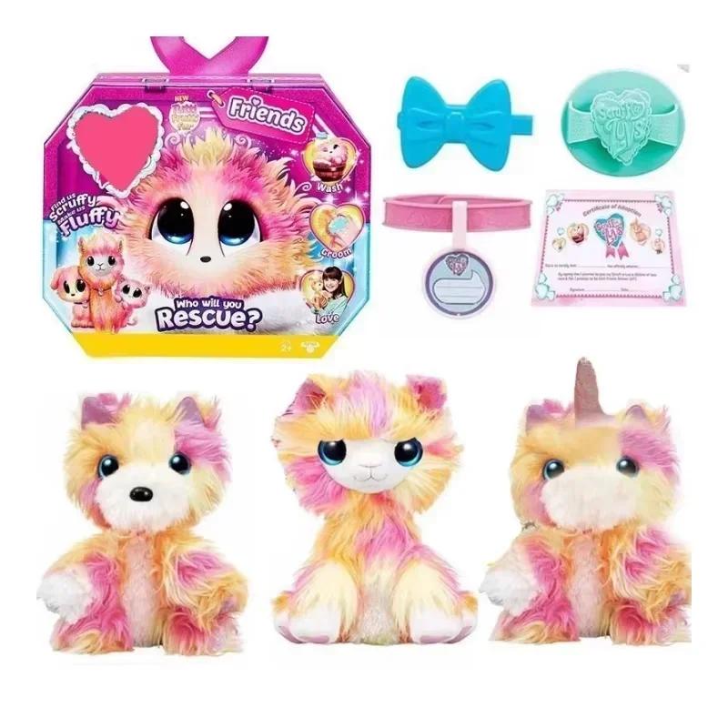 HOT Plush Pet Toy Transformable Into Cat Rabbit Bear Dog Surprise Birthday Gift For Children Stuffed Animal For Bath Time Fun