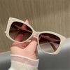 Summer Pink Shades Large Frame Street Shooting Sun Glasses Trendy Photo Propses  for Women