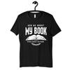 Ask Me About My Book T Shirt Published Author Funny Authors Womens SweaT  vintage Washed Stretched Unisex Top For Everyday Wear
