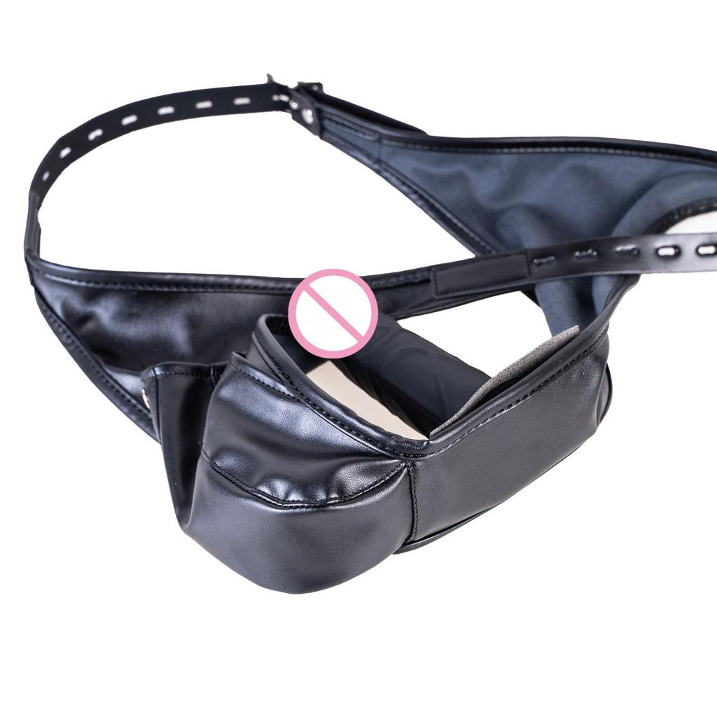 Detachable Silicone Dildo Vibrator Anal Butt Plug Chastity Panties BDSM Vaginal Stimulation Anal Masturbation Sex Toys for Men