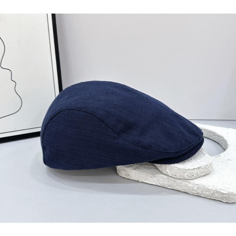 25 New Summer Breathable Ice Silk Forward Hat Retro Cap Versatile Hat Female Sunshade