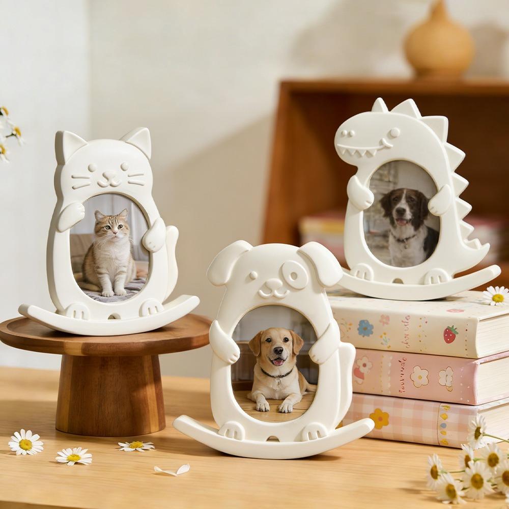 Силиконовая форма для фоторамки с мультяшным животным Форма животного DIY Поделка Форма для DIY фоторамки Дизайн фоторамки Настольное украшение