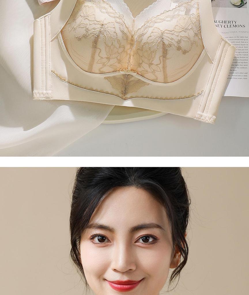 Кружевной бюстгальтер пуш-ап для женщин - Сексуальный, Удобный, Высокая боковая поддержка, Регулируемая посадка с массажным эффектом