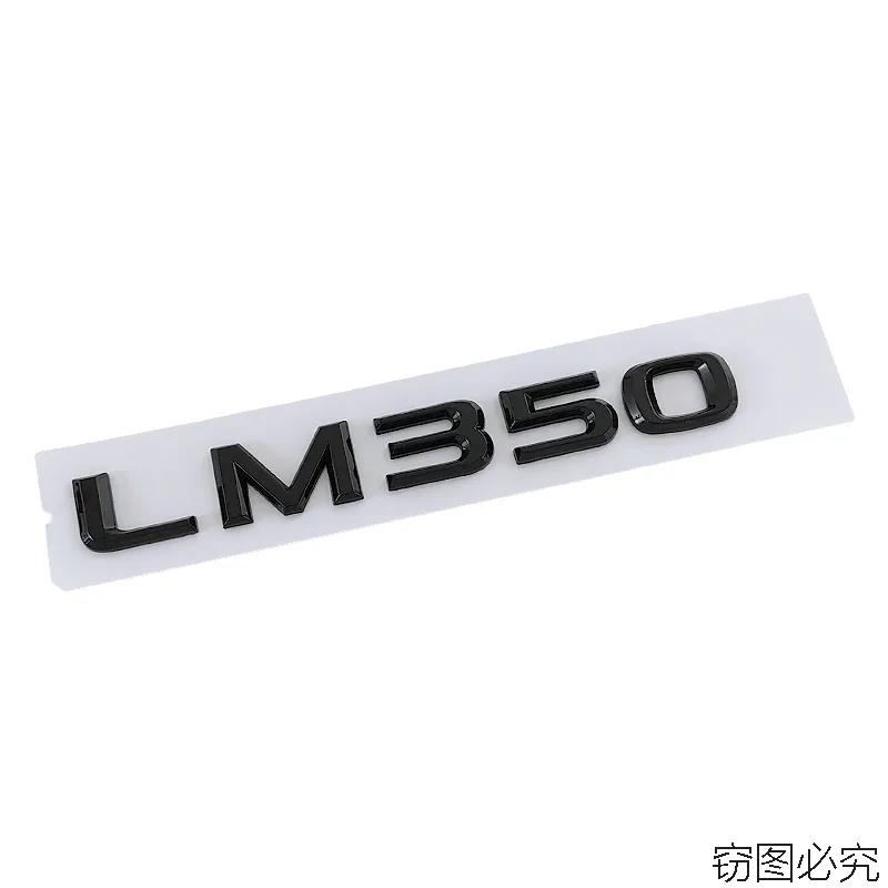 DFW5 ABS Car Body Side Letters Stickers Tail Trunk Emblem Decal for Lexus LC500h LM350 LM300h UX260h Logo Badge Auto Accessories