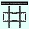 Настенное крепление для телевизора с экономией места Фиксированное Фиксированное крепление Держатель подставки для телевизора Универсальный кронштейн для телевизора Для домашнего использования