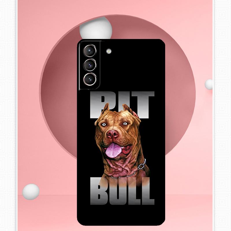 Чехол Pit Bull Lovely Dog Pitbull для Samsung Galaxy S24 S23 S22 Ultra Note 10 Plus Note 20 S9 S10 S20 S21 FE, задняя крышка