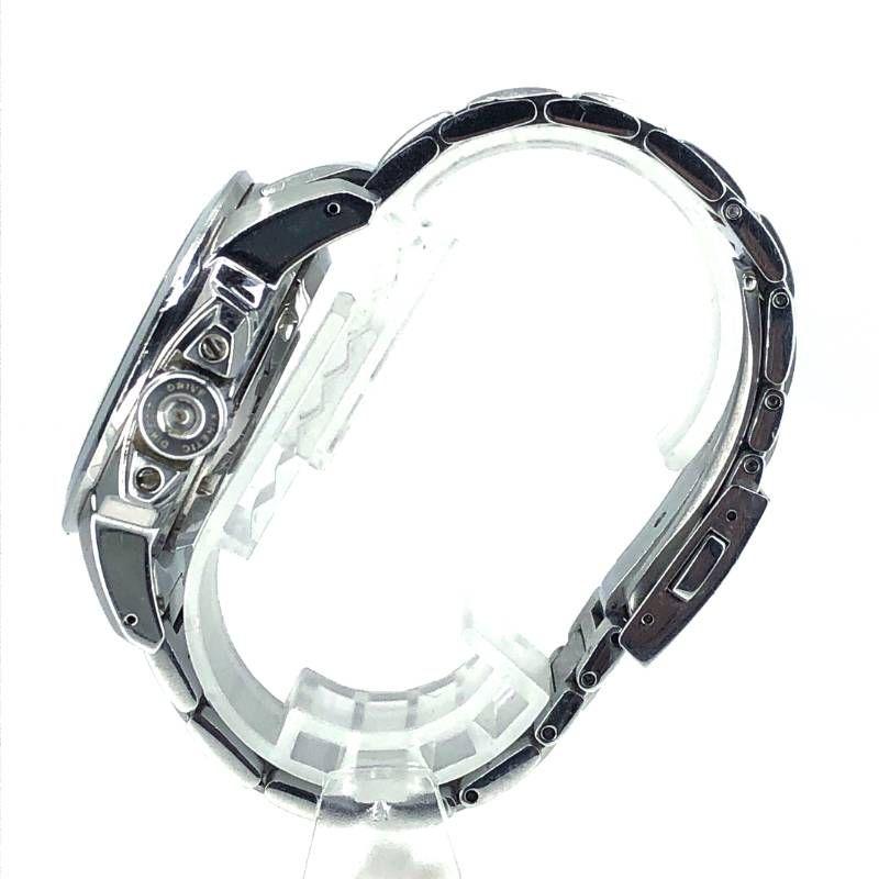 Б/у SEIKO/Brightz Phoenix Kinetic Direct Drive 5D44-0AB0/Автокварц/Нержавеющая сталь/Серебристый/Черный