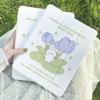 For iPad Pro2024 Case New Tulip Rabbit Pattern iPad Case for iPad Air6 11 13 Inch Air4 Air5 10th 10.9 Pro11 Pro13 2024 with Pencil Holder