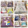 2023 New Style Unicorn Painting Soft Bedding Cover Set Duvet Cover Sets Unique Design Children Kids Teens Bedclothes Pillowcase