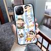 Crayons Shin-chan Phone Case For Xiaomi Mi 5X 8 9 10 11 12 lite pro 10T PocoX3pro PocoM3 Note 10 pro lite