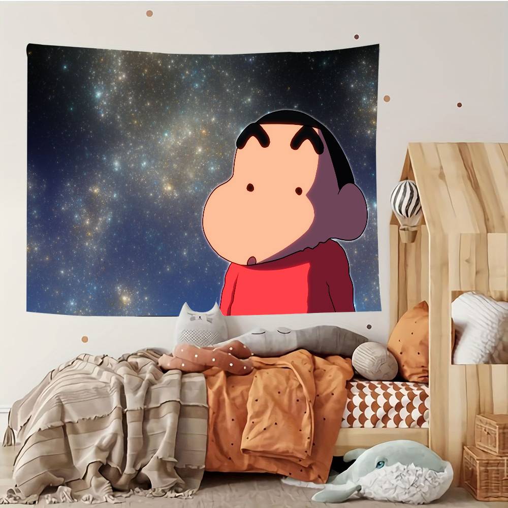 CCrayon SShinchan Tapestry Customizable Tapestries Of Various Styleswall Hangings Celebrity Photo Printingwall Hangings