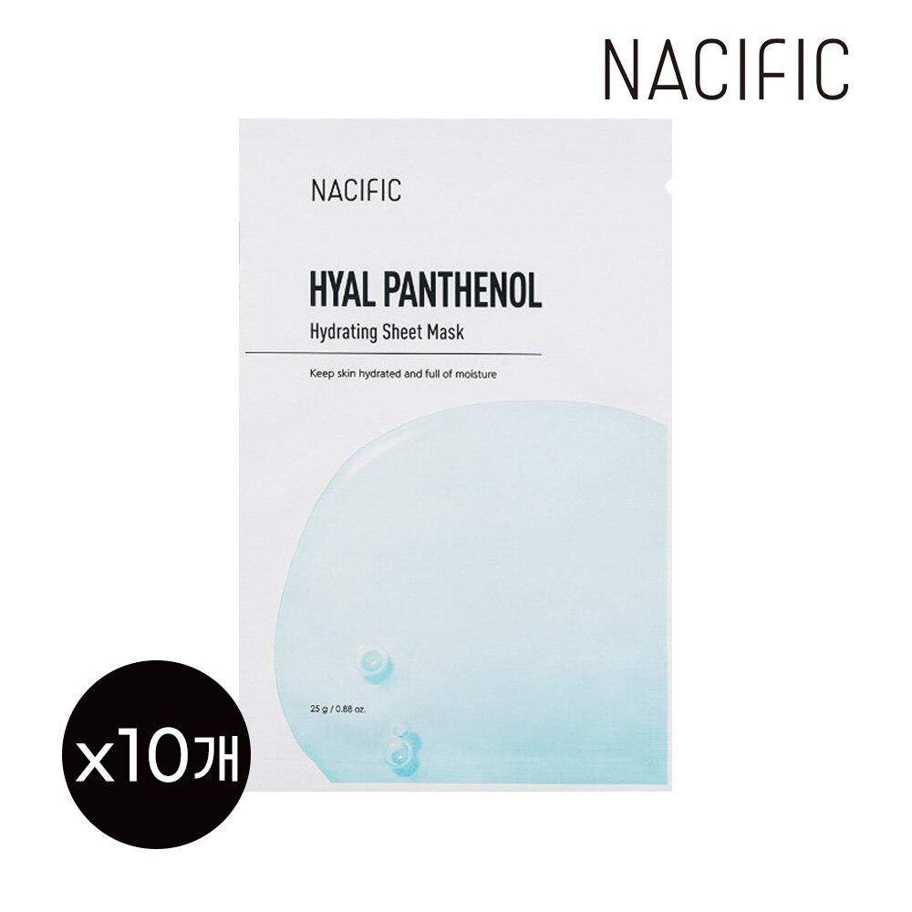 NACIFIC Hyal Panthenone Hydrating Sheet Mask x10
