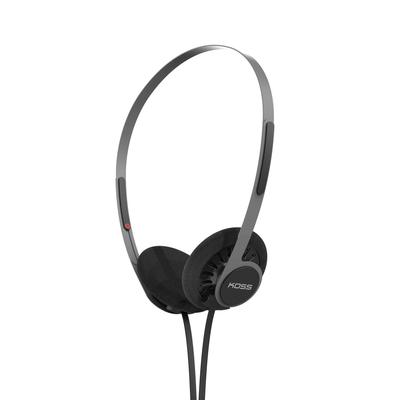 Наушники Koss KPH40 Utility с системой съемного шнура и сверхлегким дизайном On-Ear (Стелс Блэк)