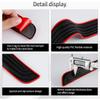 Car Door Threshold Protection, 4PCS Door Edge Step Dust Shield Cover, Car/SUV Universal Rubber Scratch Resistant Exterior Accessories