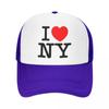 Кепка унисекс I Love NY New York, повседневная простая бейсболка, регулируемые шляпы-дальнобойщики Snapback для женщин, унисекс