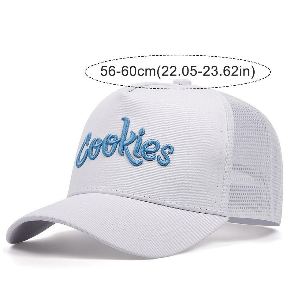 Hip-hop Cookies Embroidery Hats Adjustable Snapback Caps  Man Women Outdoor Sports