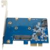 Высокоскоростная адаптерная карта PCIExpress на MSATA SATA3.0 для настольных компьютеров Универсальная совместимость