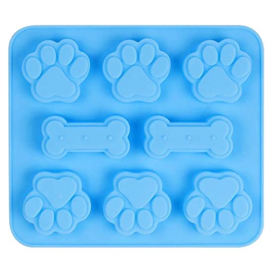 Форма для десерта, термостойкая пищевая форма, не содержит бисфенола А, антипригарное покрытие в форме собачьей лапы, форма для торта, шоколада, кухонные принадлежности