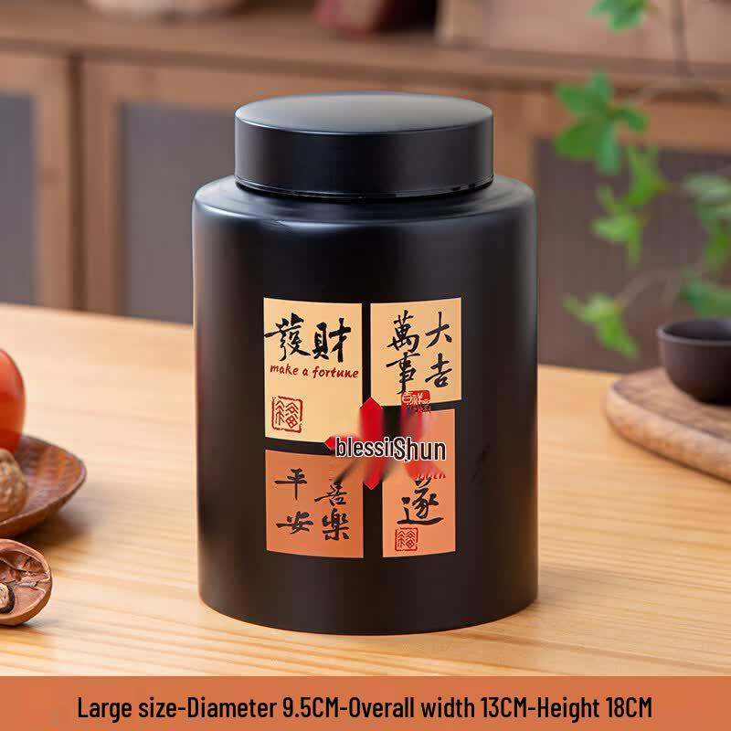 Премиальная банка для хранения чая из нержавеющей стали