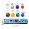 Opal Eight Planets Universe System Planets Popular Science Planet Set Educational Ornaments For Kids Teens Ore Gift