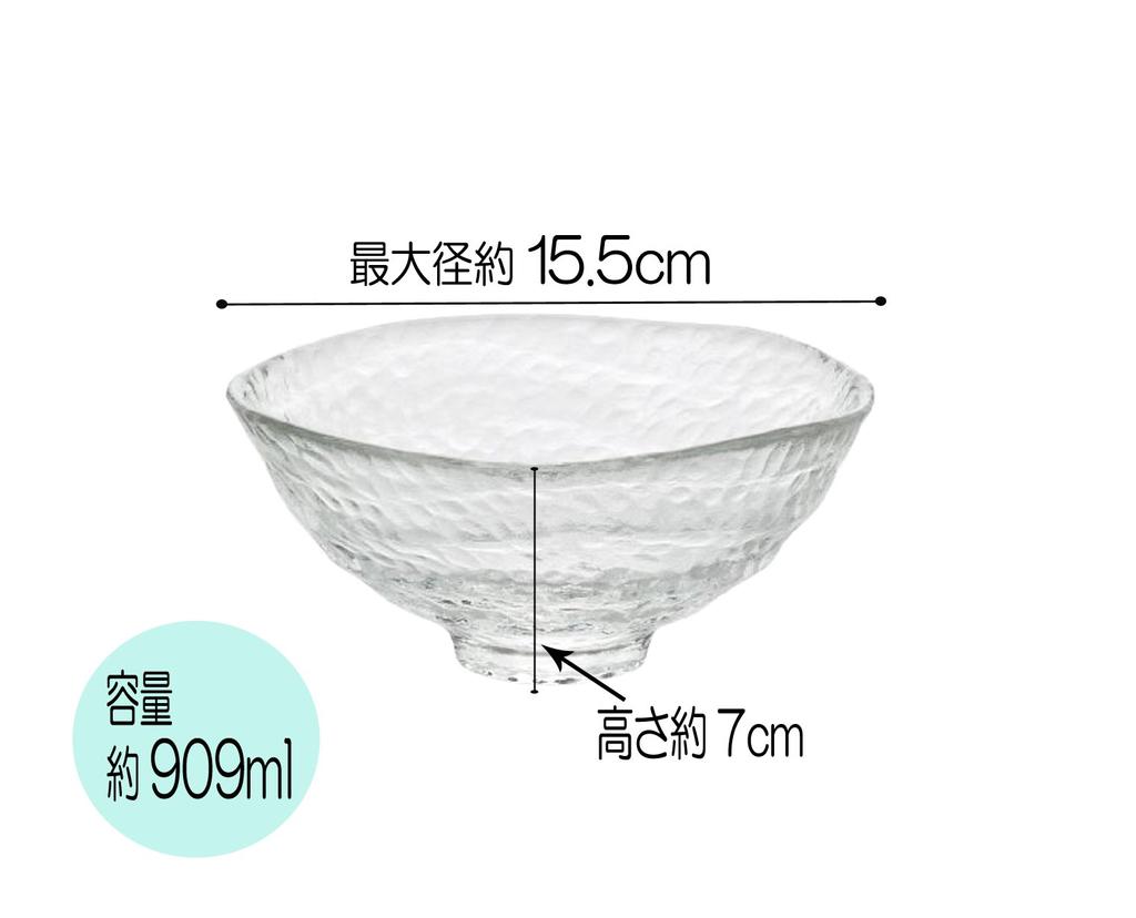 ADERIA Tsugaru Vivid термостойкая прозрачная миска для матча, сделанная в Японии, пригодная для использования в микроволновой печи, стильный стеклянный подарок на новоселье, выход на пенсию, день рождения F49104