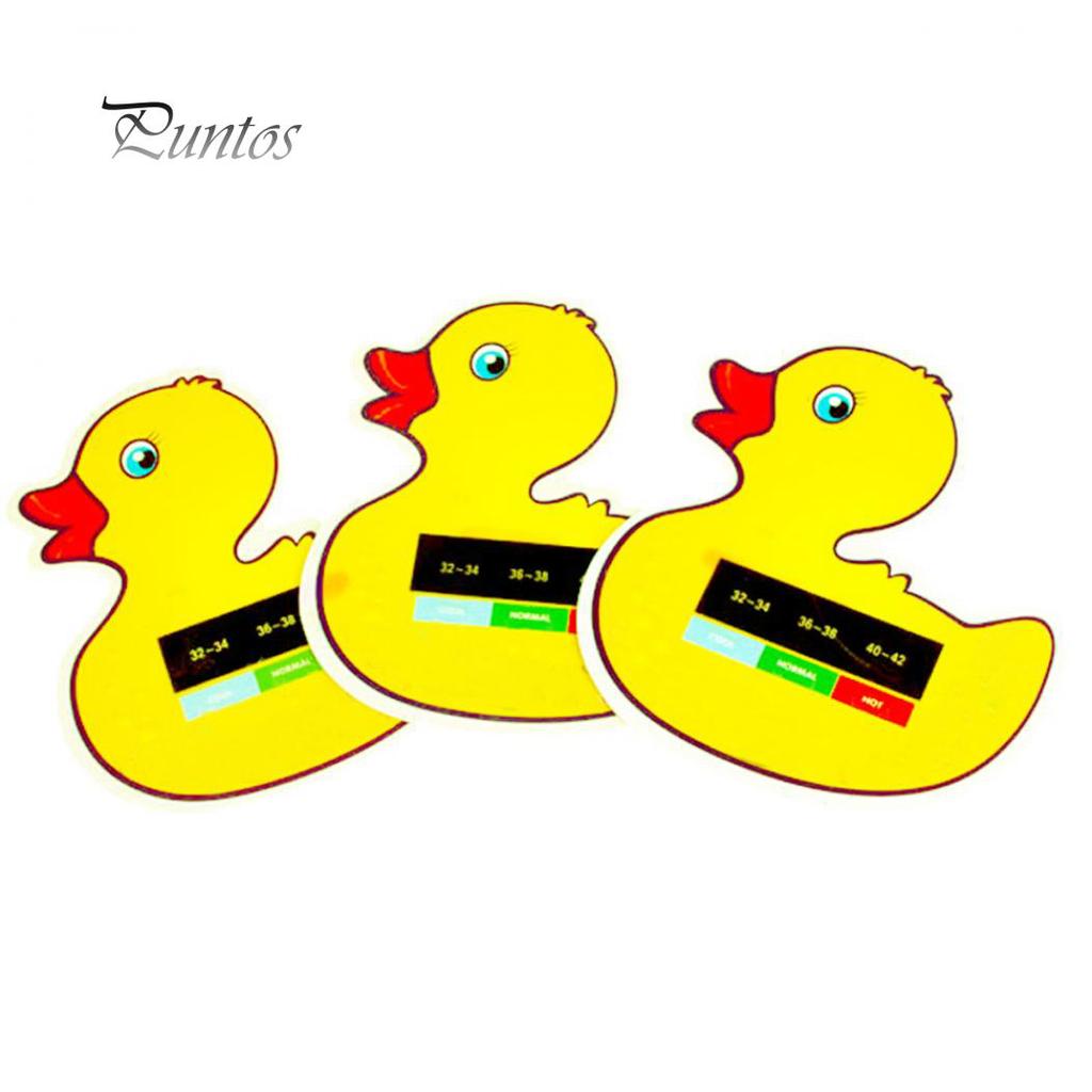 Duck Thermometer Pad Card Infant Bathing Water Temperature Meter