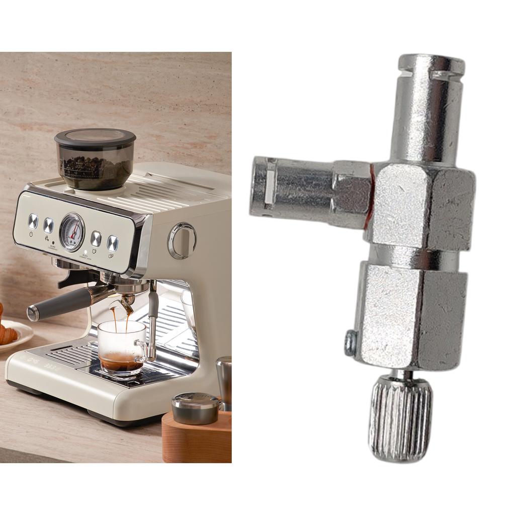 Coffee Machine Steam Valve Adapter Coffee Machine Adapter Two Way Control Valve Suitable for Home and Commercial Use