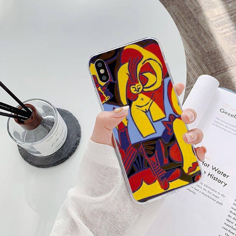 Чехол для телефона Pablo Picasso для iPhone 14 13 12 11 XS X 8 7 6 Plus Mini Pro Max SE 2022, мягкий прозрачный чехол для телефона
