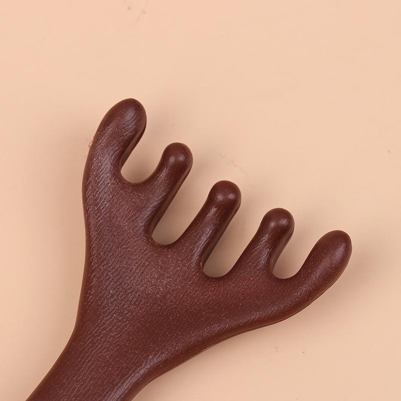 1 шт., деревянная расческа для массажа меридианов тела с широкими зубцами, расческа для лица, глаз, плеч, шеи, акупунктурная терапия, кровообращение, инструмент гуаша