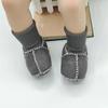 Soft Baby Warm Boots Sheepskin Wool Sewn Indoor Walking Socks Cute Anti-slip Footwear