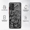Чехол для телефона Samsung Galaxy A16 A15 A17 A52 A35 A52S A72 A56 A55 A14 A23 A53 A54 A73 A33 A34 A36 Креативное Искусство Цветок