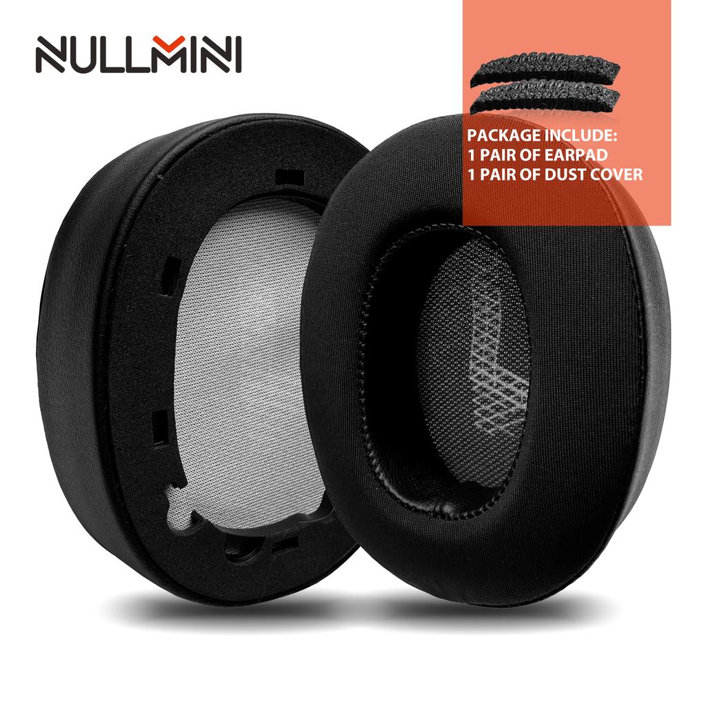 Nullmini Replacement Earpads for JBL E65BTNC Live 650BTNC 660BTNC Duet NC Headphones Headband Cooling Gel Ear Pads Cushion