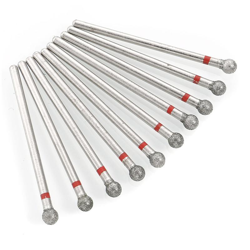 Алмазные сверла для ногтей, вращающиеся электрические фрезы для педикюра, маникюра, пилочки для кутикулы, инструменты для ногтей, аксессуары