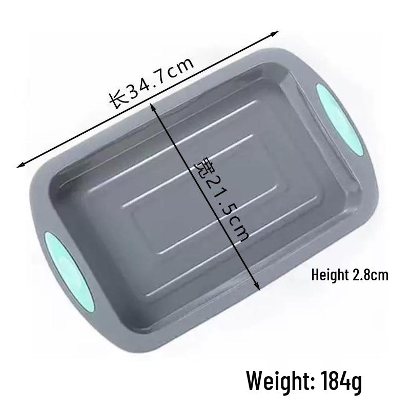 Силиконовая форма для торта, устойчивая к высоким температурам – Легкое извлечение для выпечки шифона, тостов, печенья и маффинов