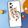 Чехол с рисунком лошади и пони для Realme 11 10 12 13 14 Pro Plus GT 5 6 6T GT7 Pro C61 C53 C51 C21Y C25S C55 C67 C75