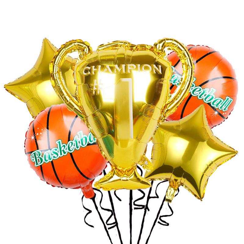 Золотой Мир Футбол Футбол Дети День Рождения Украшения Тарелки Соломенные Гирлянды Сумка для трофеев Скатерть Футбольная Вечеринка Товары