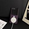 Для Samsung Galaxy Z Flip 7 Чехол Жесткий Углеродное волокно Кольцо-подставка Магнитная беспроводная зарядка Защитная задняя крышка Для Z Flip7 Чехол