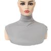Mercerized Cotton High Neck Warmer - Women's Collar H010