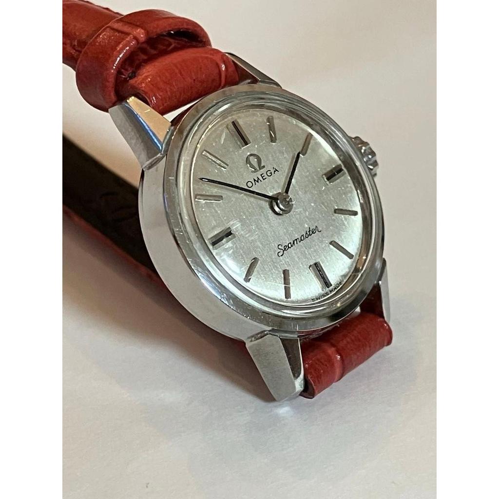 Б/у женские часы OMEGA Omega Seamaster антикварные из нержавеющей стали с ручным заводом, корпус в комплекте