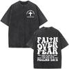 kingdom hearts Washed T shirt 2026 New Model personality Clothes shirt Year round clothing Streetwear Trendy Vintage Breathable