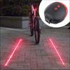 Mountain Bicycle Rear Tail Warning LED Light Lamp 5 Bike Cycle Flash Mode