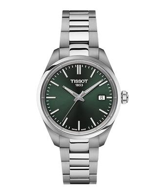 Мужские часы Tissot PR 100 Quartz 34 мм, T1502101109100, Зеленый циферблат