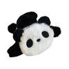 Plush Panda Shape Hair Claw Strong Grip Back Head Hair Clip Cartoon Shark Girl Hair Claw Hair Accessories