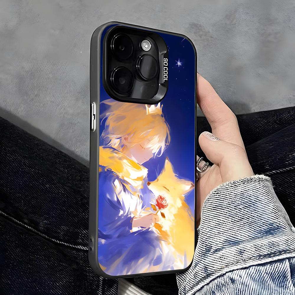 Чехол для телефона «Маленький принц» для iPhone 17 Pro Max 16 Pro Max 15 14 13 11 12 Mini Xs X Xr 7 8 Plus Se Цвет Серебристый Чехол