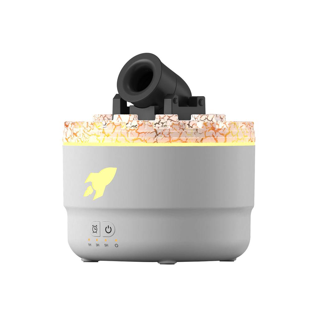 Ароматический диффузор со светодиодом, увлажнитель, диффузор, масляный ароматический диффузор, 7-цветная светодиодная подсветка, с 3 таймерами, диффузор объемом 280 мл, безводный автоматический