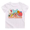 Toca Boca World Kawaii Хлопковые Футболки с Коротким Рукавом для Мальчиков, Девочек, Детей, Футболка с Графическим Принтом, Одежда