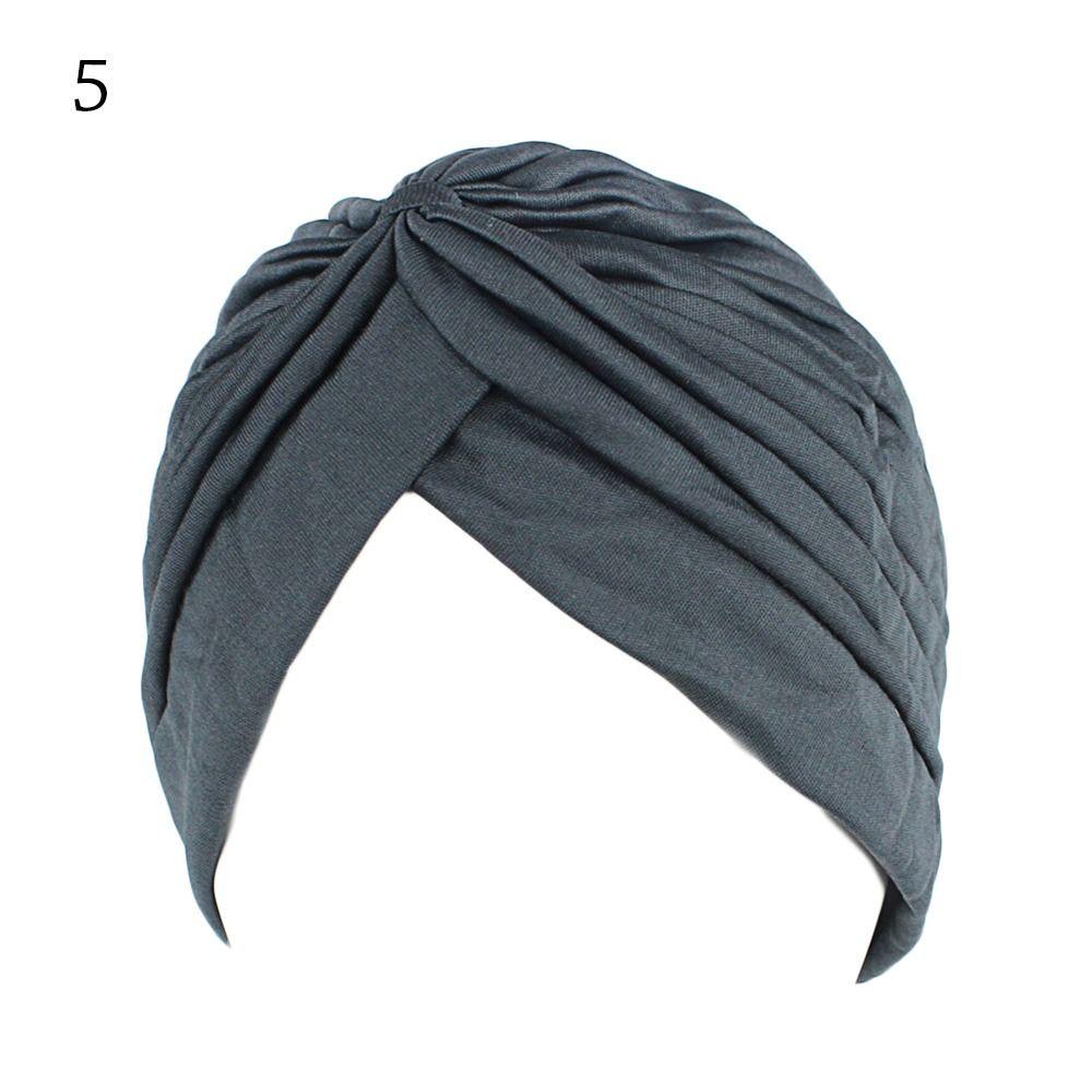 Шапки, шапки-бини, повязка на голову, тюрбан чистого цвета, детская национальная шапка для химиотерапии, хлопковая шапка, бандана